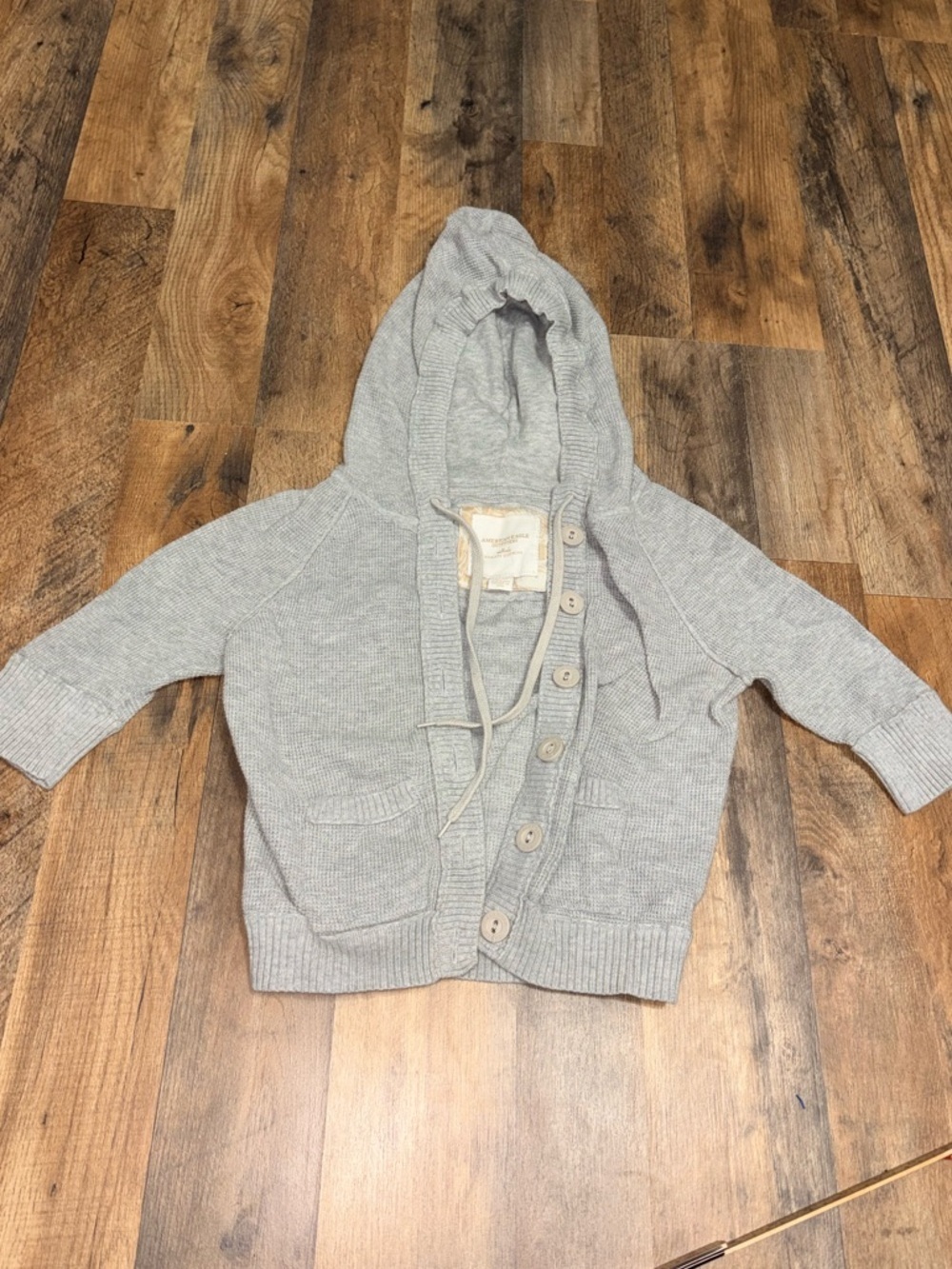 American Eagle Outfitters Hooded Cardigan Sweater |